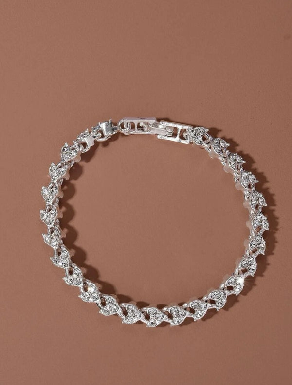 Crystal Heart Bracelet