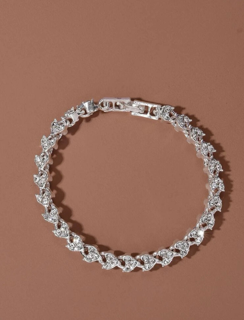 Crystal Heart Bracelet